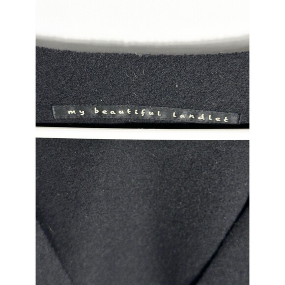 My Beautiful Landlet 16AW WM11-TP162115 Cashmere Wool V-Neck Pullover Shirt Sz 1 - Picture 7 of 13